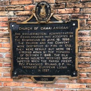 Church of Camalaniugan historical marker