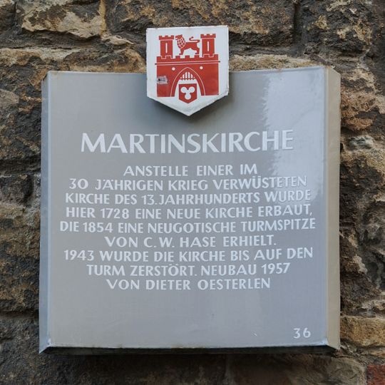 Stadttafel Martinskirche