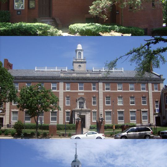 Andrew Rankin Memorial Chapel, Frederick Douglas Memorial Hall, Founders Library