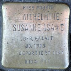 Wilhelmine Susanne Isaac geb. Palait
