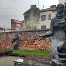 Memorial to the people killed by Nazis during WWII in Drohobych