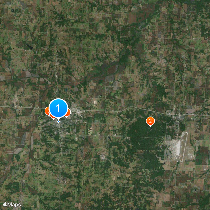 University of Central Missouri Map