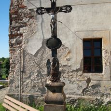 Hřbitovní kříž na Želetavském hřbitově