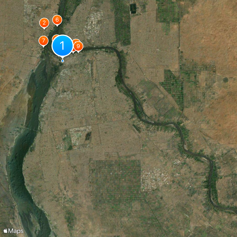 Sudan University of Science and Technology Map