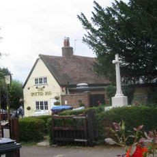 Flamstead War Memorial Set on Churchyard Wall