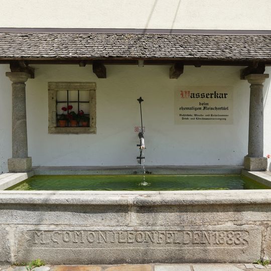 Wasserkar beim ehemaligen Fleischertürl