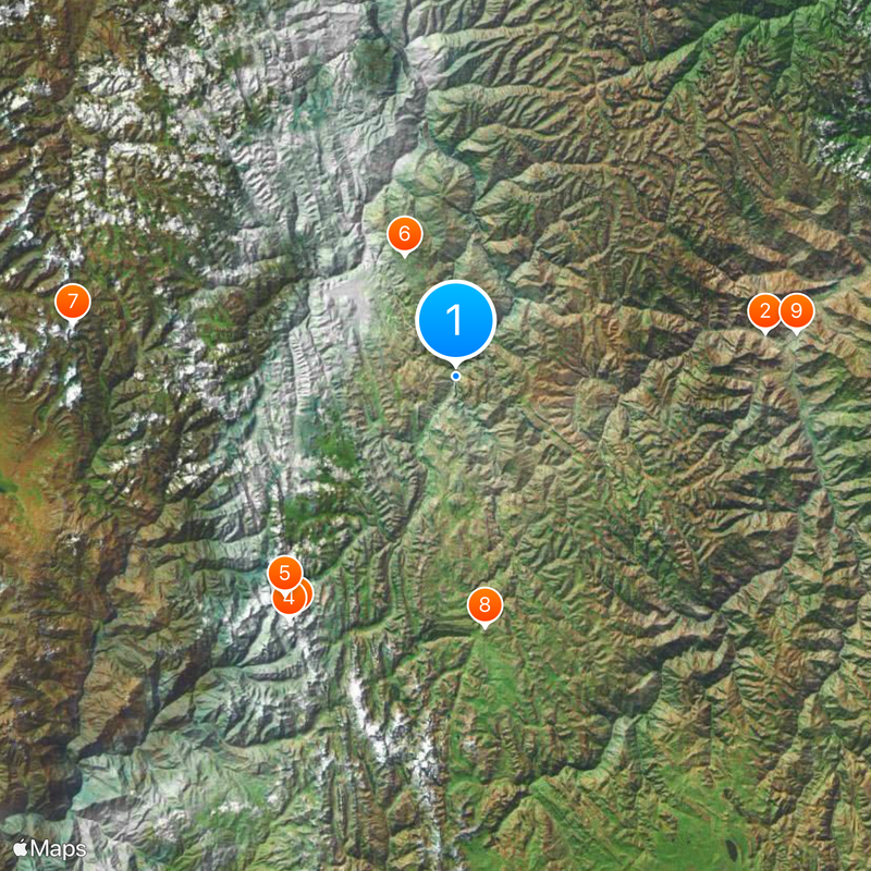 Marañón River Map