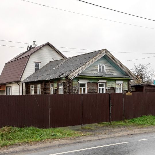 Дом, в котором родилась и жила Герой Советского Союза А. М. Лисицына