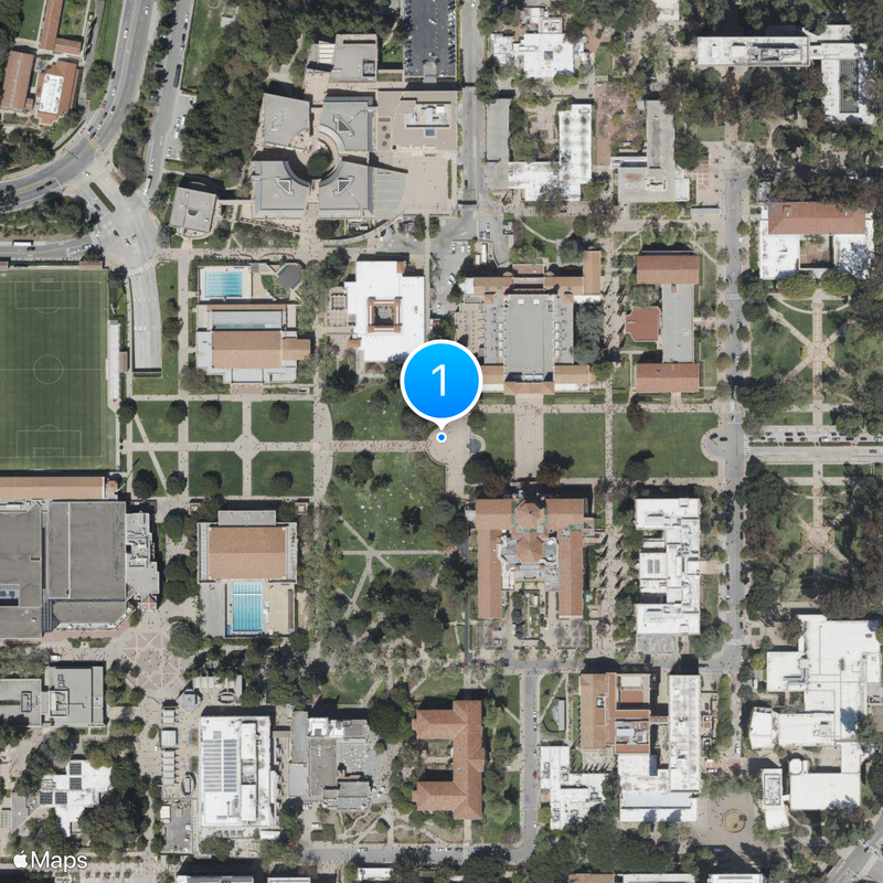 University of California, Los Angeles Map