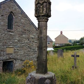 Cross In Churchyard Of St Mary's Church