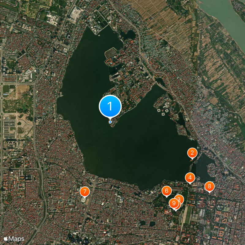 West Lake Map