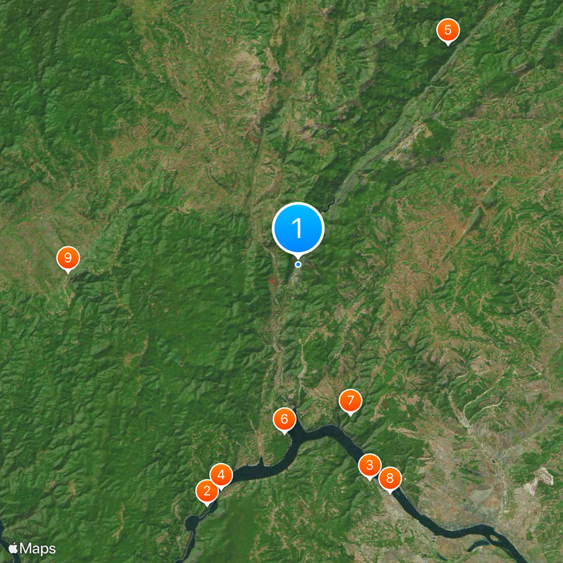 Băile Herculane Map