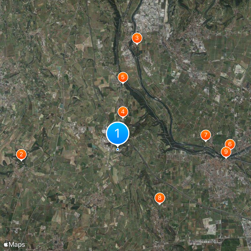 Parco Natura Viva Map