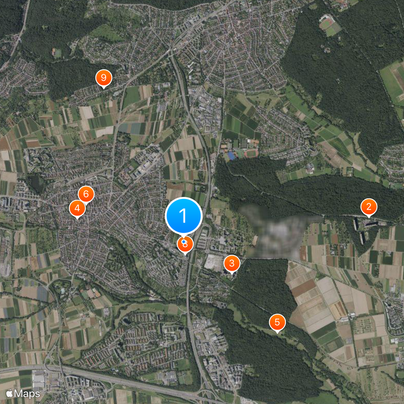 SI-Centrum Map
