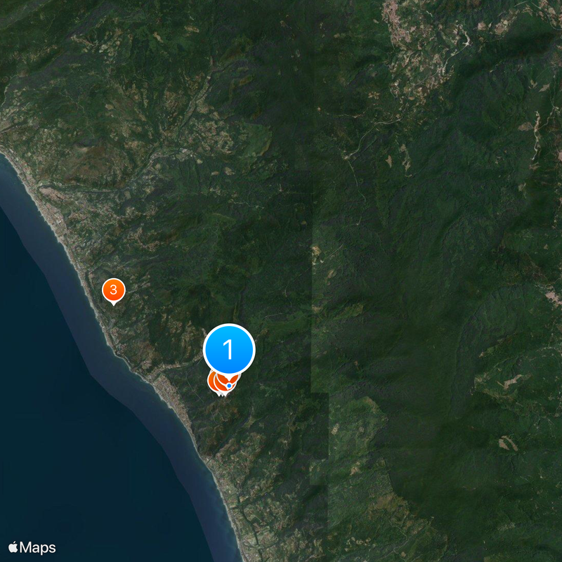 Guardia Piemontese Map