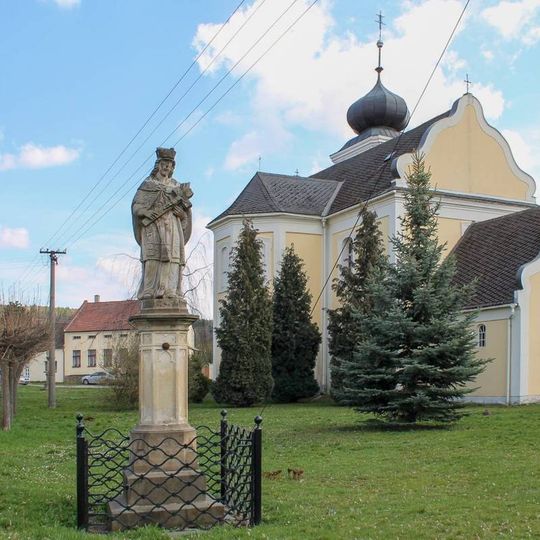 Socha svatého Jana Nepomuckého v Jaroměřicích