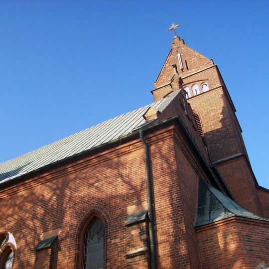 Holy Trinity church in Strzelce