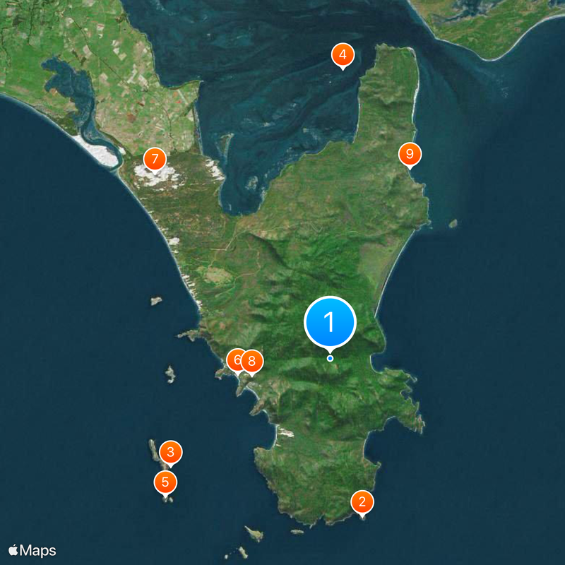 Wilsons Promontory National Park Map