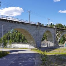 Järnvägsbron över Piteälven vid Sikfors