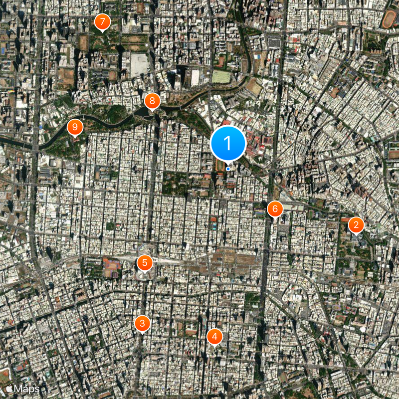 Kaohsiung Medical University Map