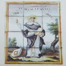 Cermic panel of Saint Vincent Ferrer