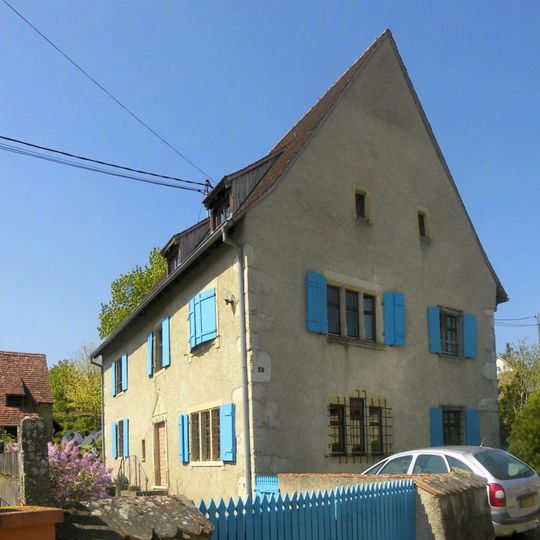 Maison au 8, rue de Landser à Bruebach