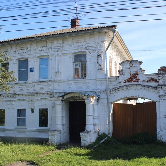 Жилой дом с изразцовыми печами