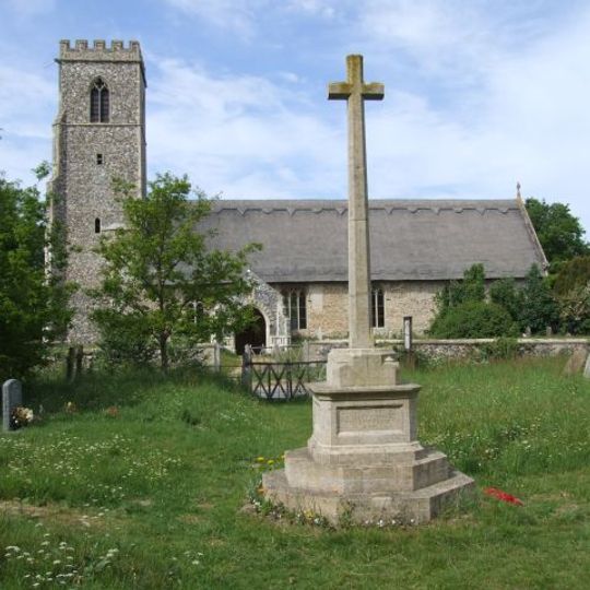 Henstead with Hulver Street War Memorial