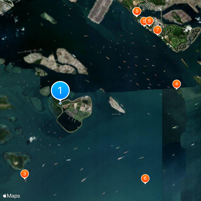 Pulau Semakau Map