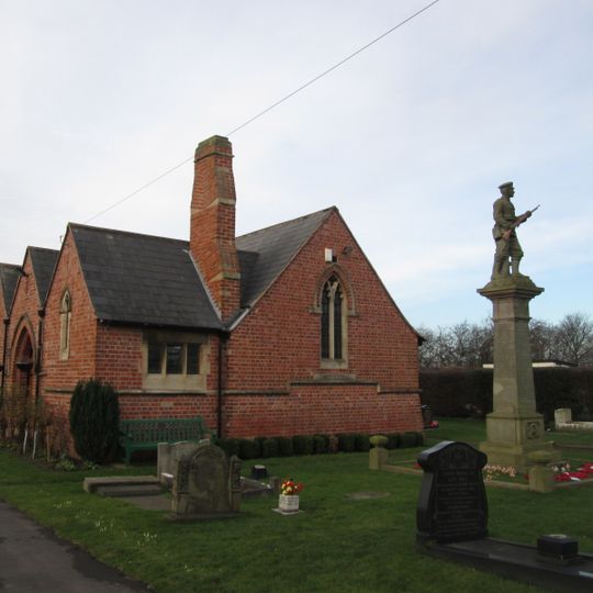 War Memorial Immediately to East of Chapel at Stainforth Cemetery