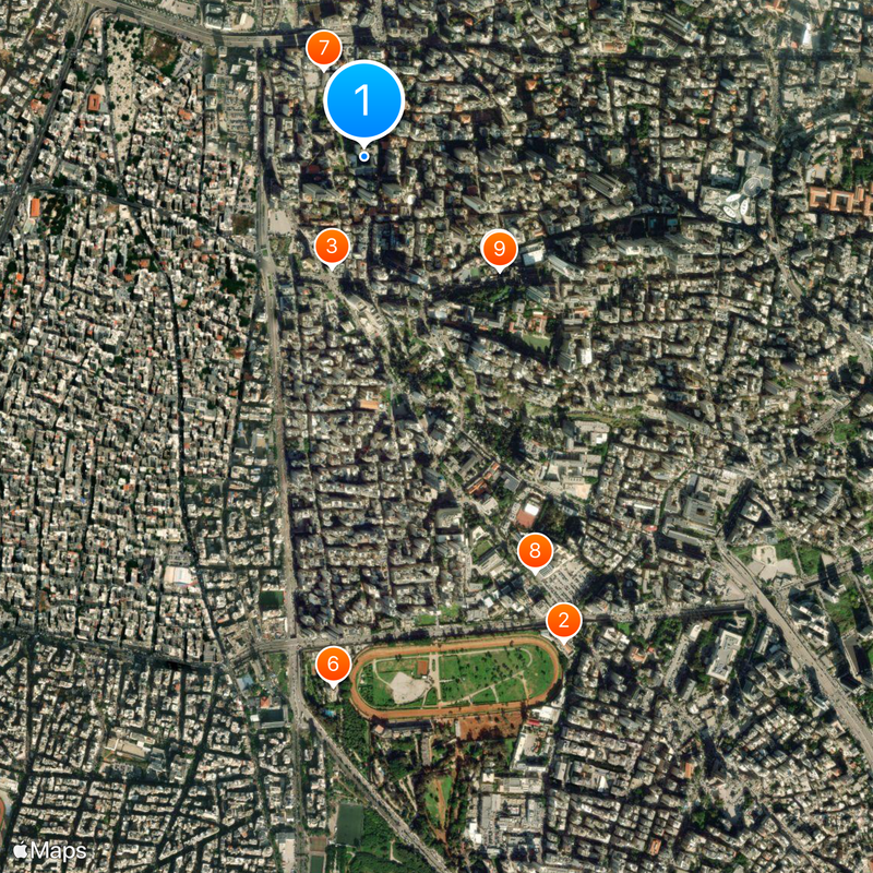 Saint Joseph University of Beirut Map