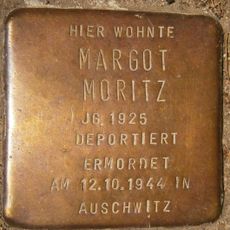 Stolperstein dedicated to Margot Moritz