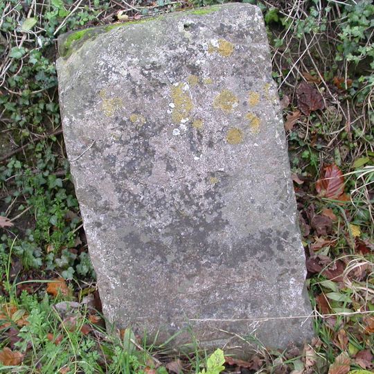 Milestone, Tinhead Road; Edington; opp. Ballard's Farm