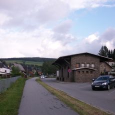 Güterschuppen eines ehemaligen Bahnhofes Gerichtsstraße 138z