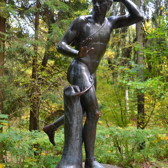 Actaeon statue by Martos, Pavlovsk Park