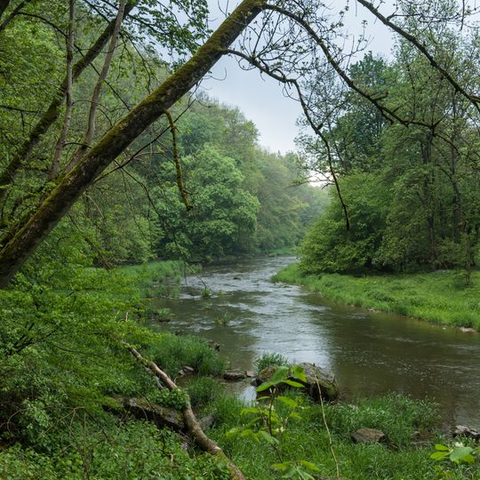 Jagsttal mit Seitentälern zwischen Crailsheim und Kirchberg