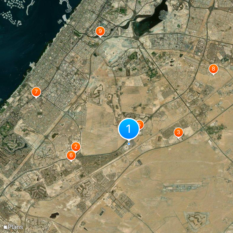 Global Village Kaart