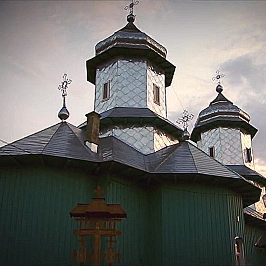 Wooden church of the Pentecost in Bogdănești, Suceava