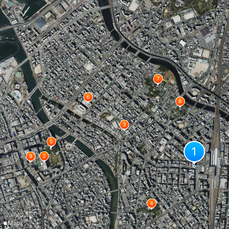 Hakata Station Map