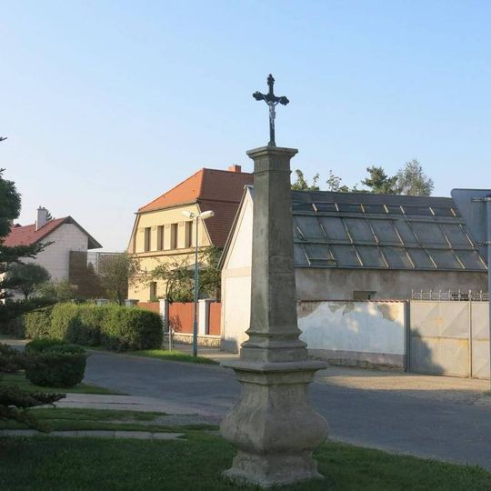 Kříž v ulici U Nové hospody v Lysé nad Labem