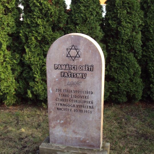 Holocaust memorial in Česká Lípa