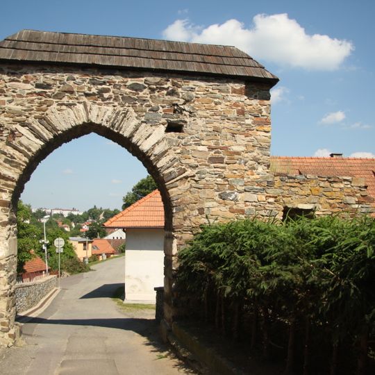 City walls of Jemnice