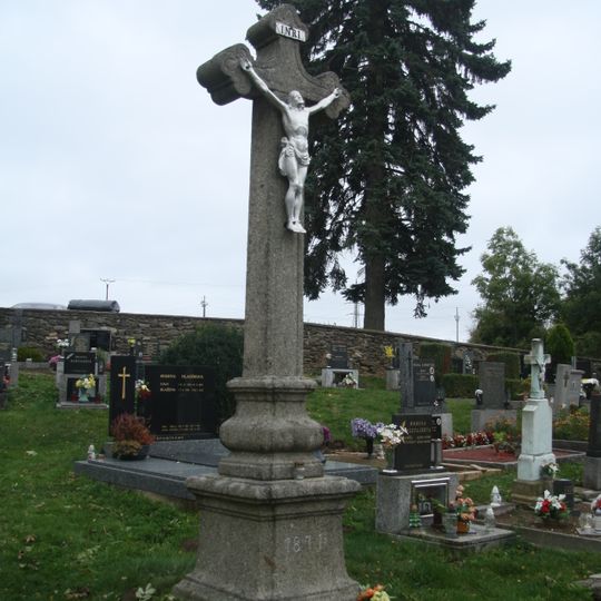 Hřbitovní kříž ve Stříteži