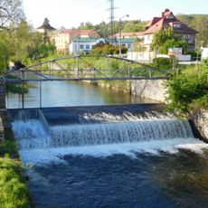 Weir on Elbe in Vrchlabí, km 1070,1 (232,8)