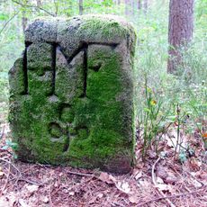 Forstgrenzsteine des Fürther Stadtwaldes Nr. 8-11, 26-39, 41-51