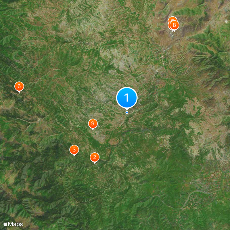 Grevena Map