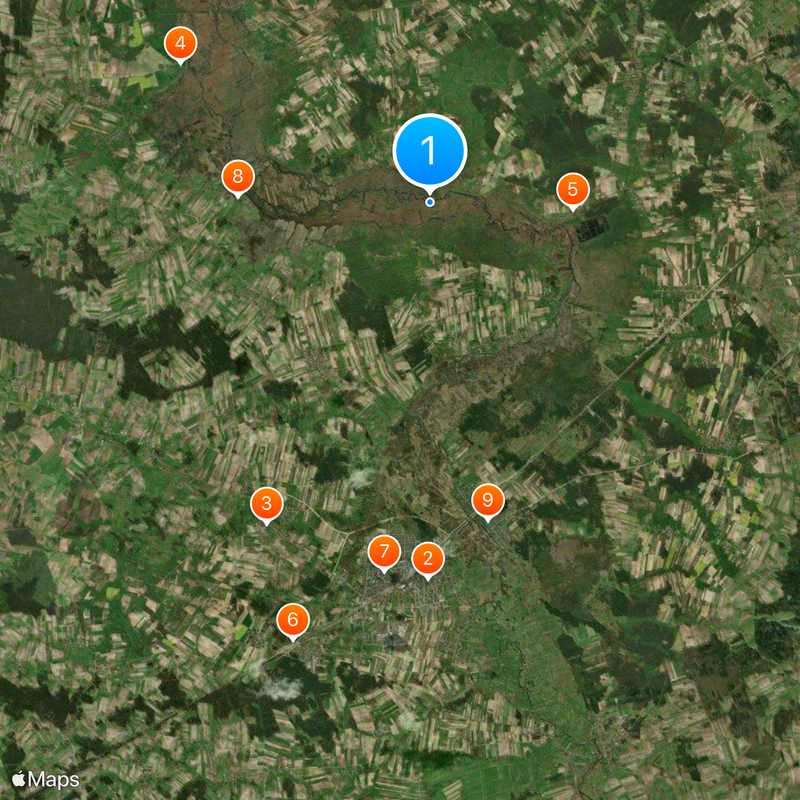 Narew National Park Mappa