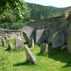 Old Jewish cemetery in Rožmberk nad Vltavou