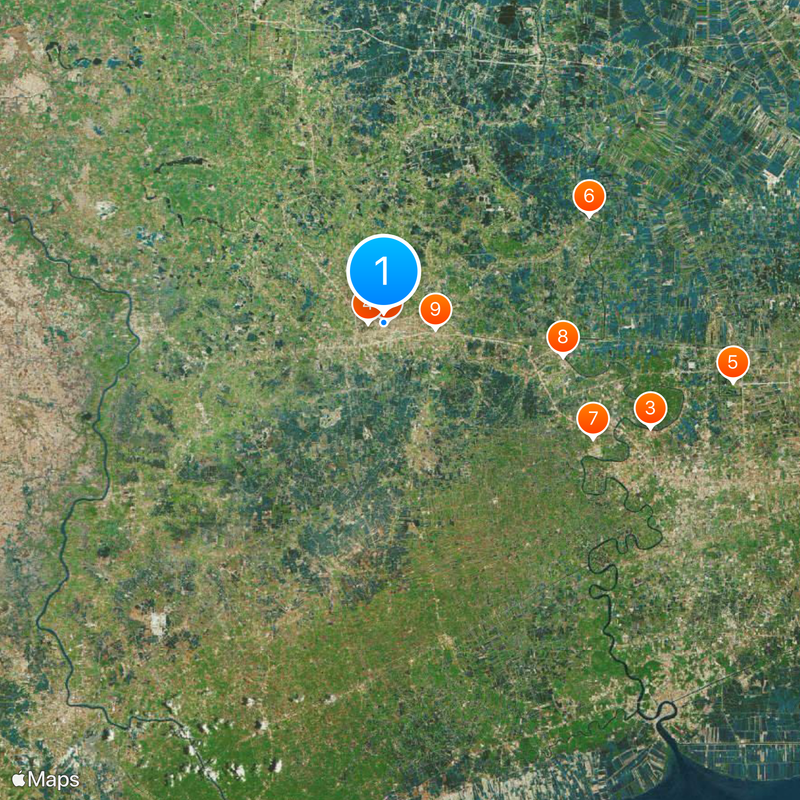 Nakhon Pathom Map