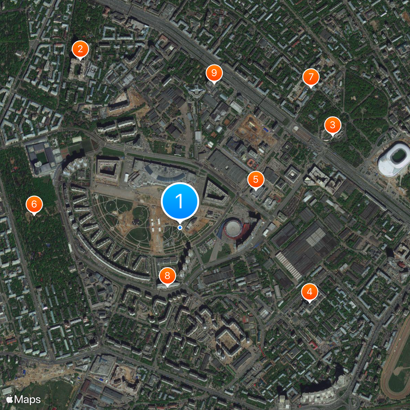 CSKA Map